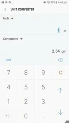 Samsung Calculator android App screenshot 0